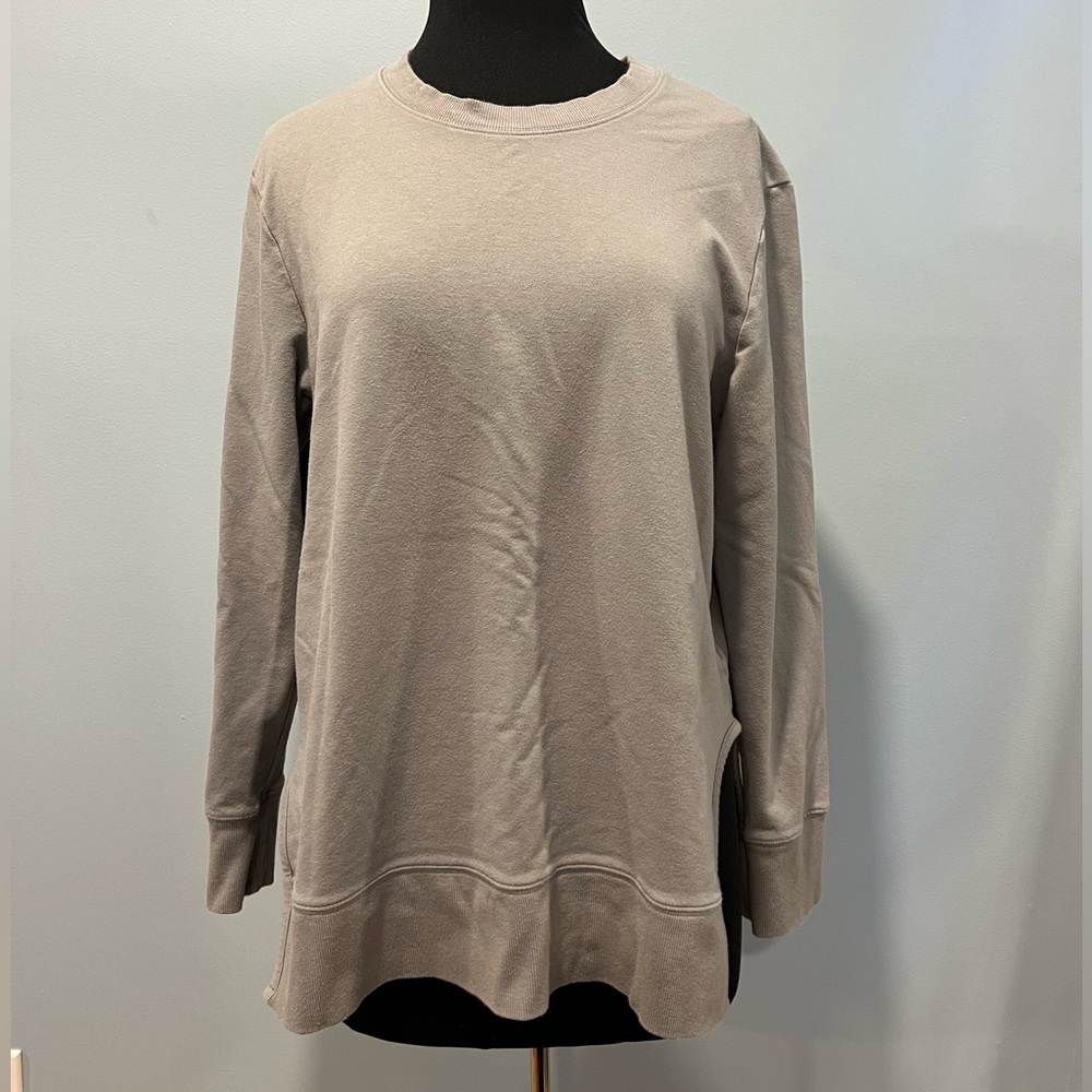 daily ritual Cozy Gray Long Sleeve Sweatshirt
